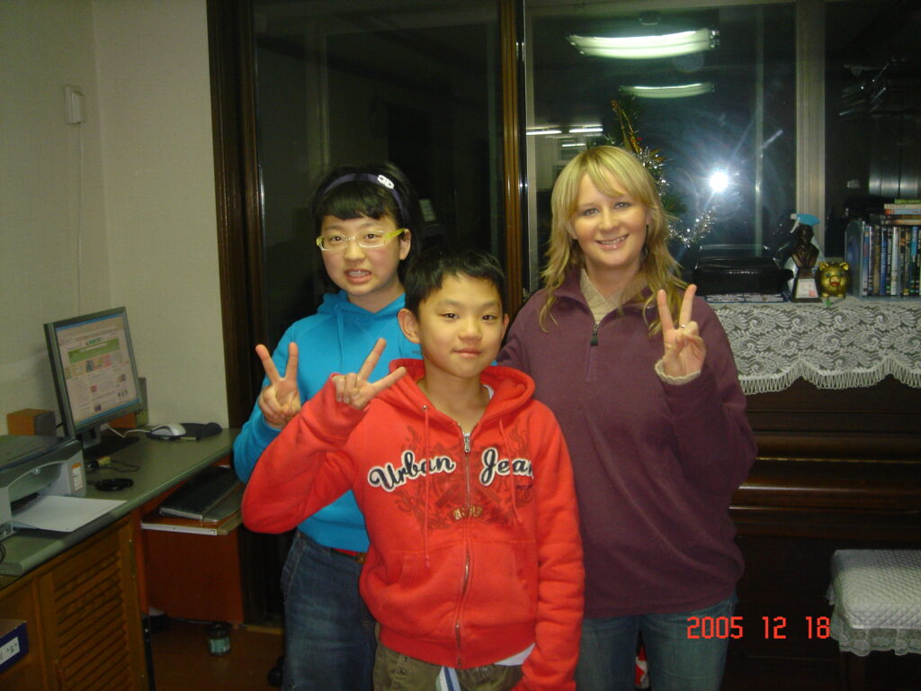 Students in South Korea